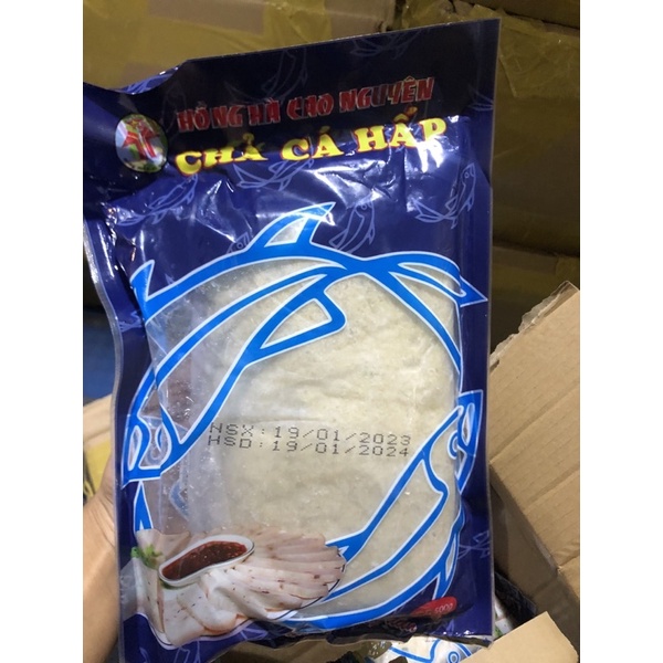 Chả cá hấp hồng hà 500gr