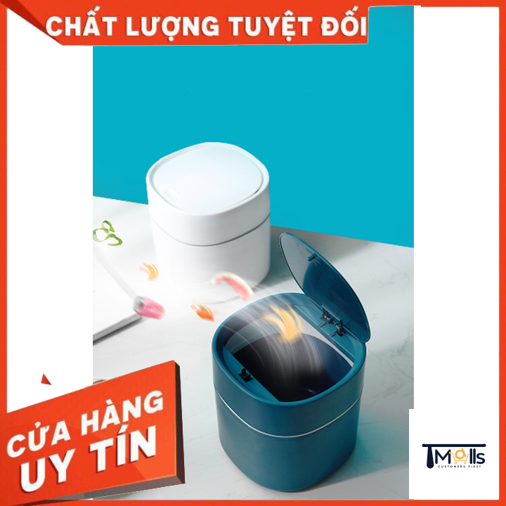 [HCM]Thùng rác mini để bàn để văn phòng để phòng ngủ siêu tiện lợi