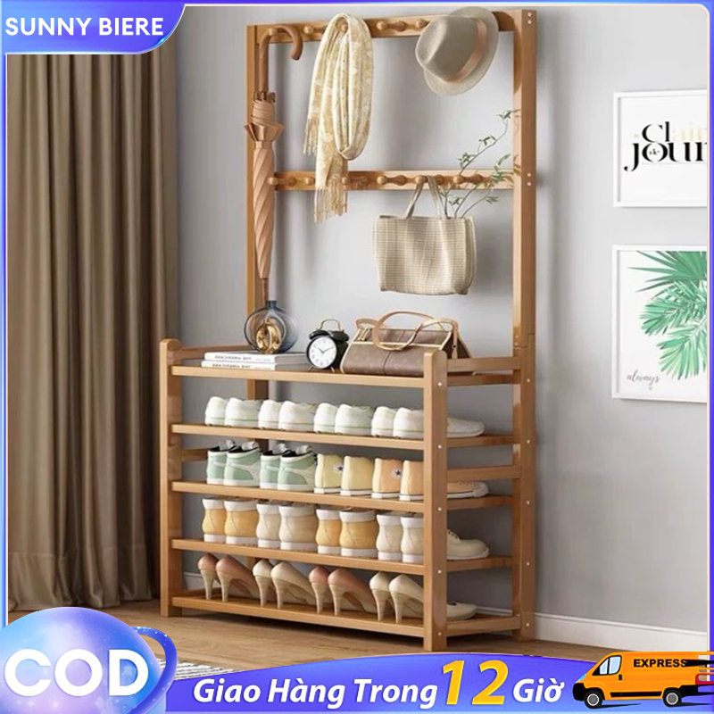  SUNNY Kệ Giày Cao Cấp Treo Quần Áo Nón Túi Xách Để Giày Dép 