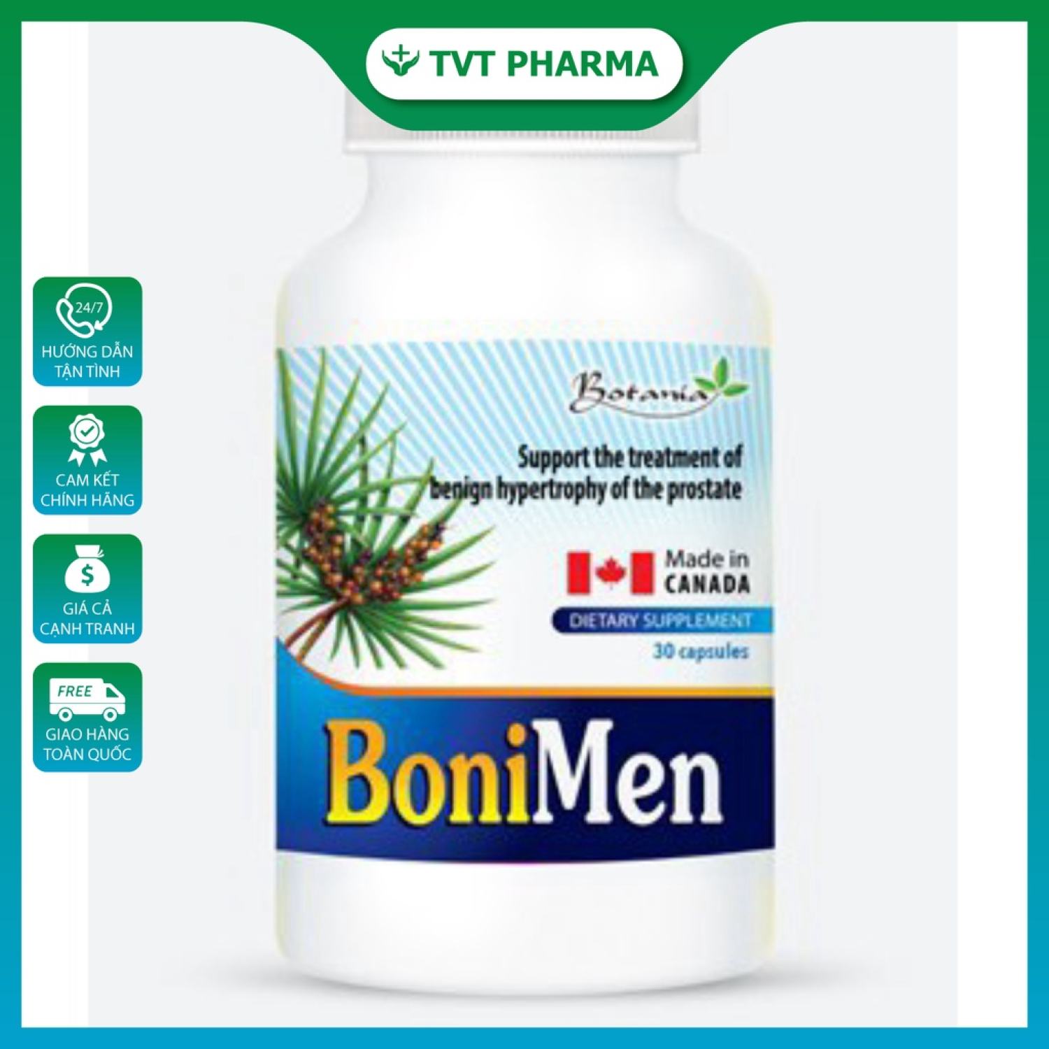 BoniMen ( Hộp 30 Viên )- Tích Điểm Mua 6 Tặng 1