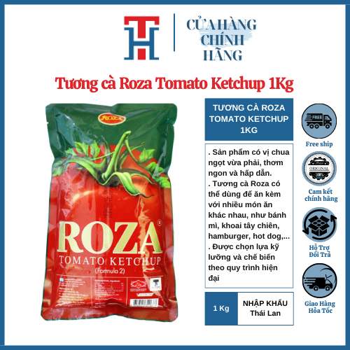 Tương Cà Tomato Ketchup Roza Nhập Khẩu