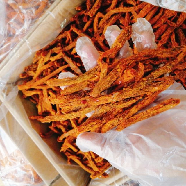 Combo 2 lon 400gr khô bò que giòn thượng hạng