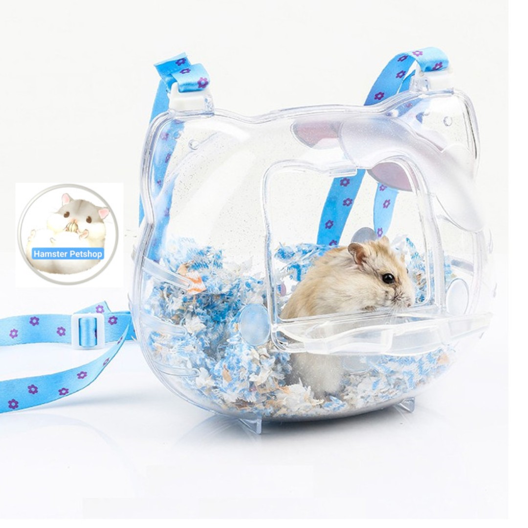 Lồng xách tay kitty dành cho haster, đuôi mập