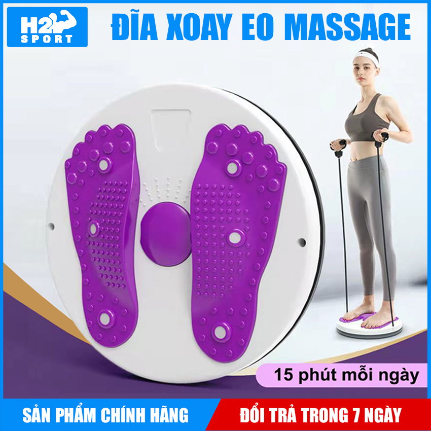 Bàn xoay lắc tập eo thon, giảm mỡ bụng, giảm cân tại nhà