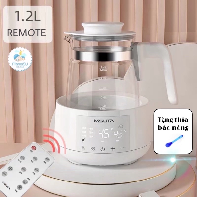 Máy hâm nước pha sữa Misuta giữ nhiệt Bình đun nước pha sữa