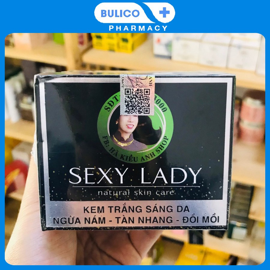 Kem trắng da Sexy Lady Hà Kiều Anh giảm thâm nám tàn nhang đồi mồi 50gr