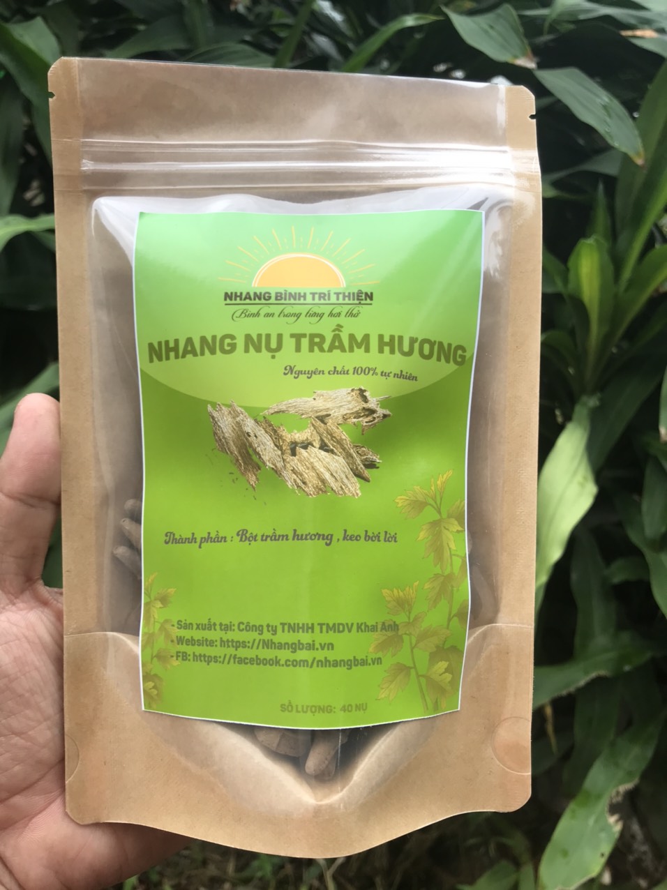 Nhang Nụ Trầm Hương Bình Trí Thiện 100% tự nhiên thơm ngọt