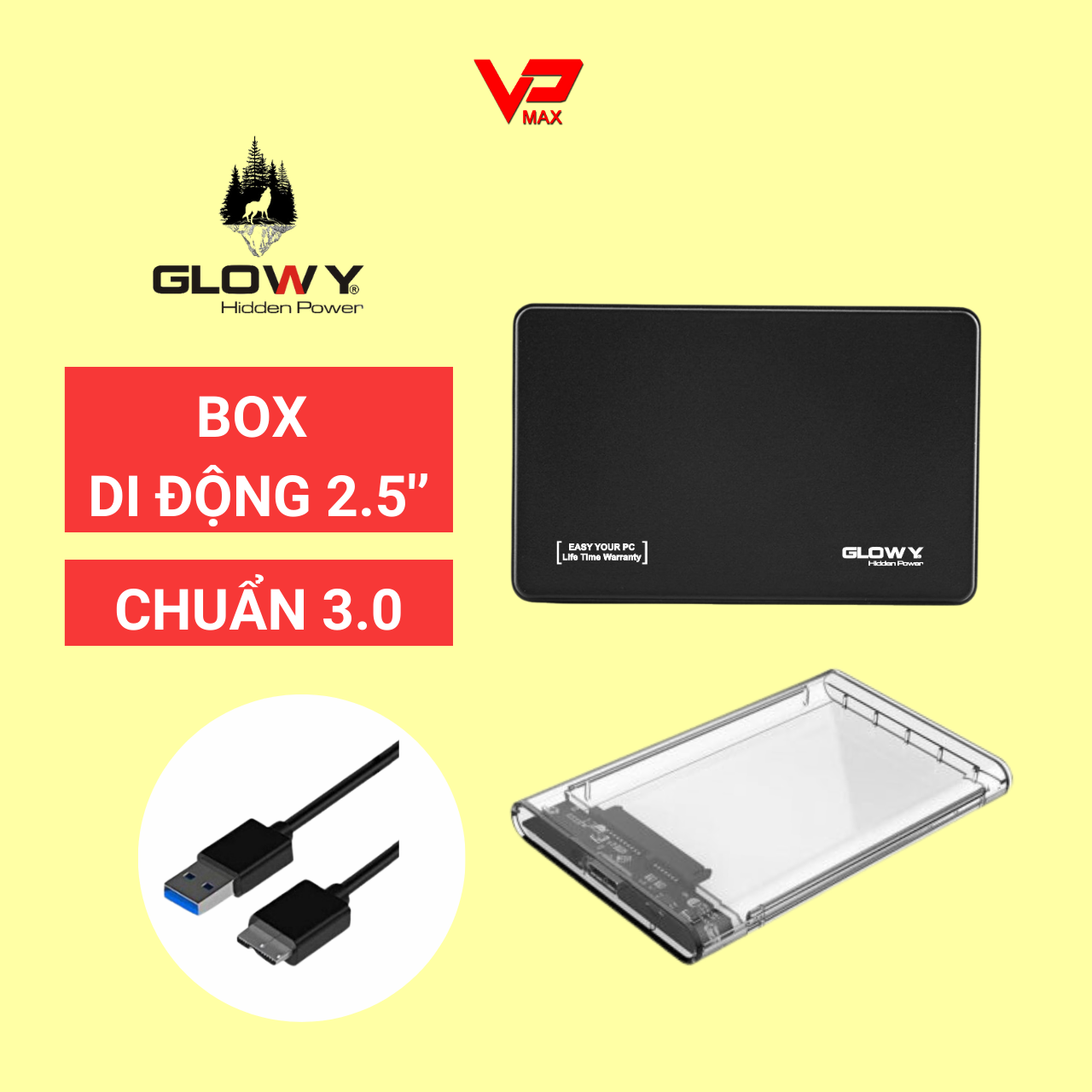 Box ổ cứng di động HDD SSD 2.5" chuẩn USB 3.0 SSK WD Orico Dòng Cao Cấp vỏ nhôm cực xịn tốc độ 5Gbps