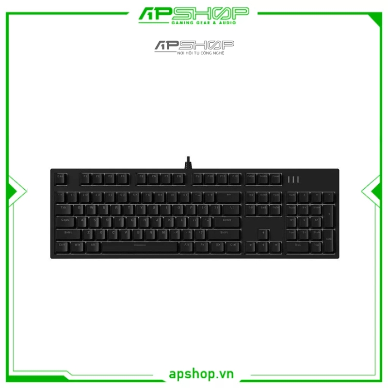 Bàn phím cơ FL Esport MK104 Pro Black | Chính hãng