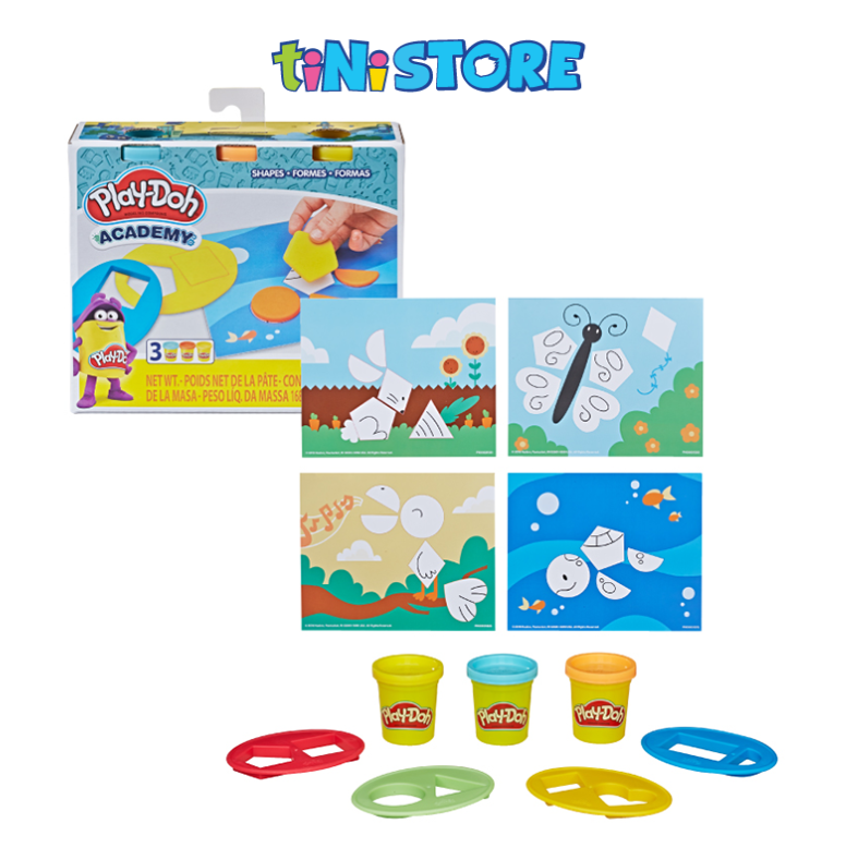 Bộ đồ chơi đất nặn hình học cơ bản Play-Doh E3705