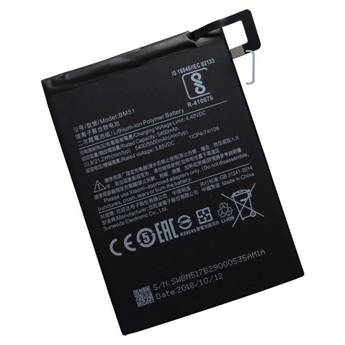 Pin xiaomi mi max 3 bm51 dung lượng 5500mah