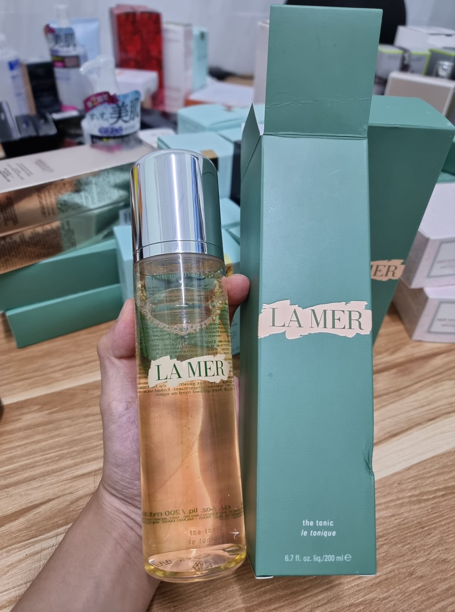 Nước hoa hồng toner lamer the tonic 200ml