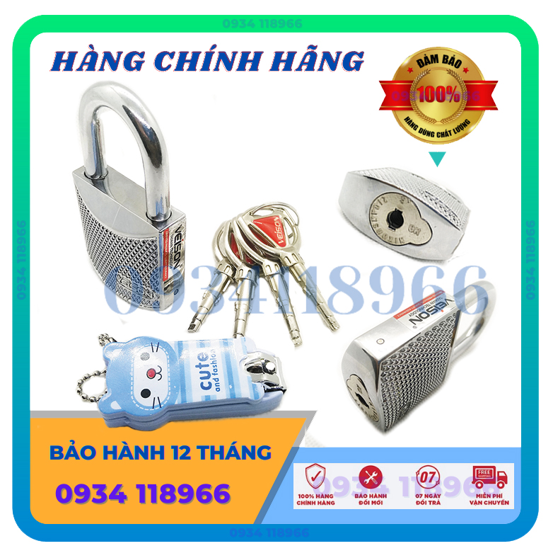 [THANH LÝ] - [HCM] Ổ khóa cửa veison ZA17 - bảo hành 12 tháng - tặng khui bia veisionvà bấm móng tay hình thú dễ thương