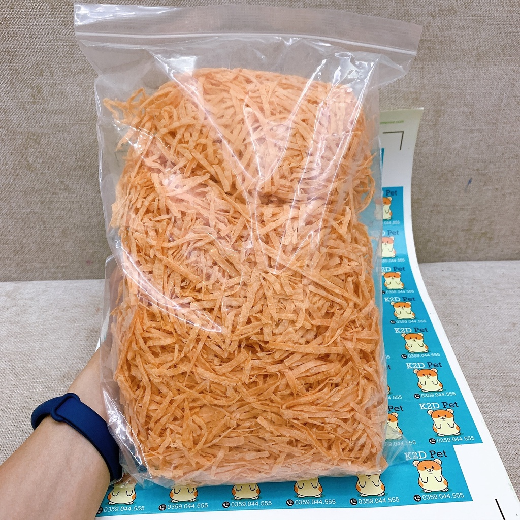 Snack cua sợi cho hamster gói lớn sỉ 500g