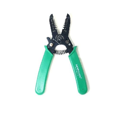 Kìm Cắt - Tách Vỏ Dây Điện Thông Minh 031002517 Cán Bọc Nhựa Màu Xanh Lá Lưỡi Thép Được Sơn Chống Gỉ Bền Bỉ