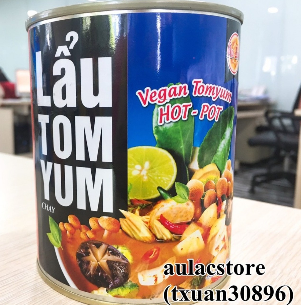 Lẩu tom yum chay âu lạc