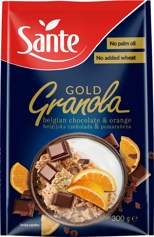 Ngũ cốc dinh dưỡng sante granola gold 300g date 2023