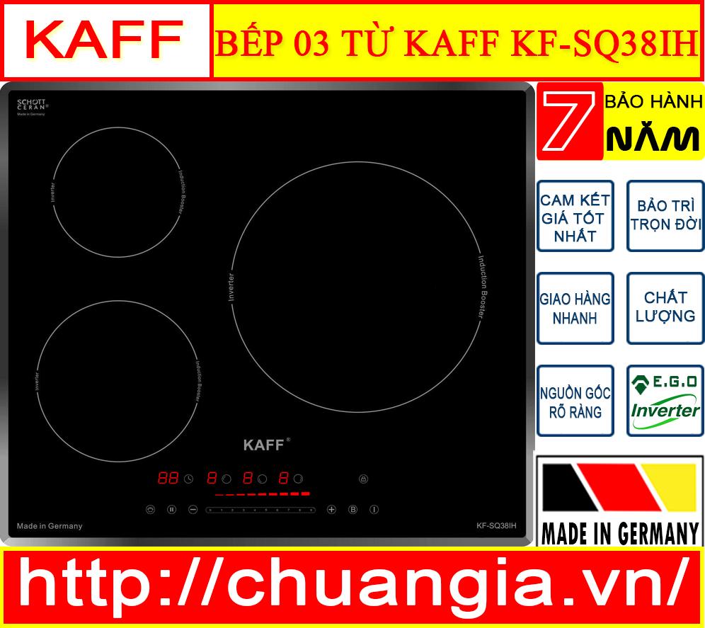 Bếp Từ Kaff KF SQ38IH, Bếp từ kaff, bếp từ giá rẻ, bếp từ kaff giá rẻ, bếp từ giá tốt, bếp 2 từ