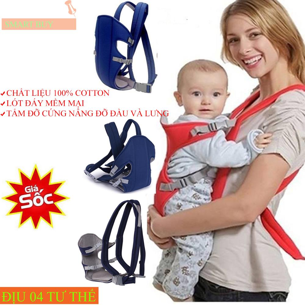 Địu em bé 4 tư thế Baby Carrier model 2018 PHÂN MÀU 1000000186