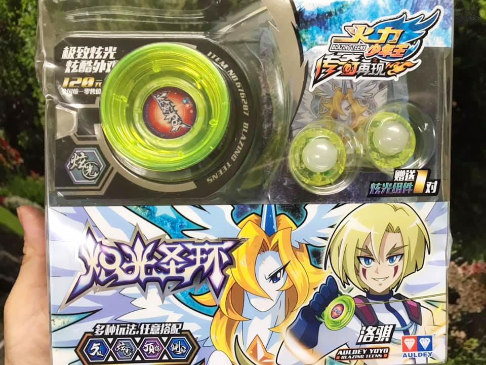 Yoyo Xanh Lá Có Đèn 676207 - Ảnh thật