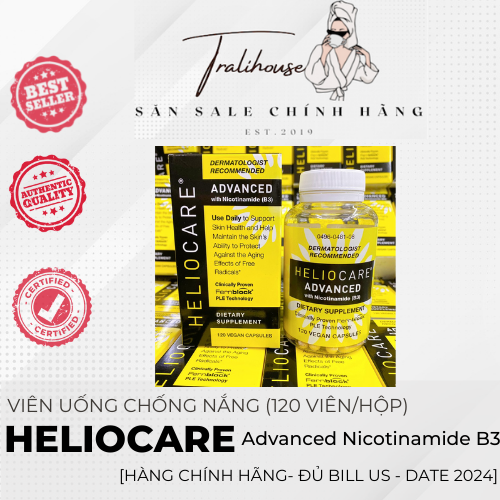 Viên uống chống nắng Heliocare Advanced B3 120 viên