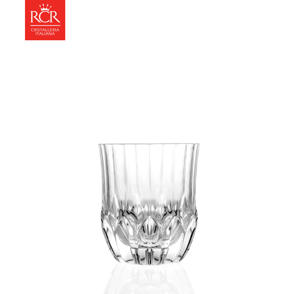 Ly rock thủy tinh pha lê ý rcr - adagio tumbler, 350 ml