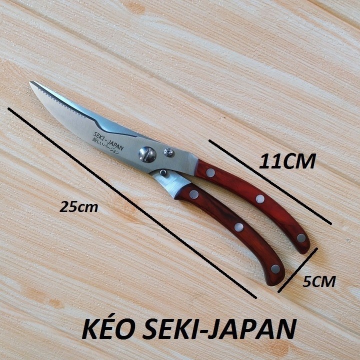 Kéo cắt gà seki - Kéo cắt đa năng cao cấp