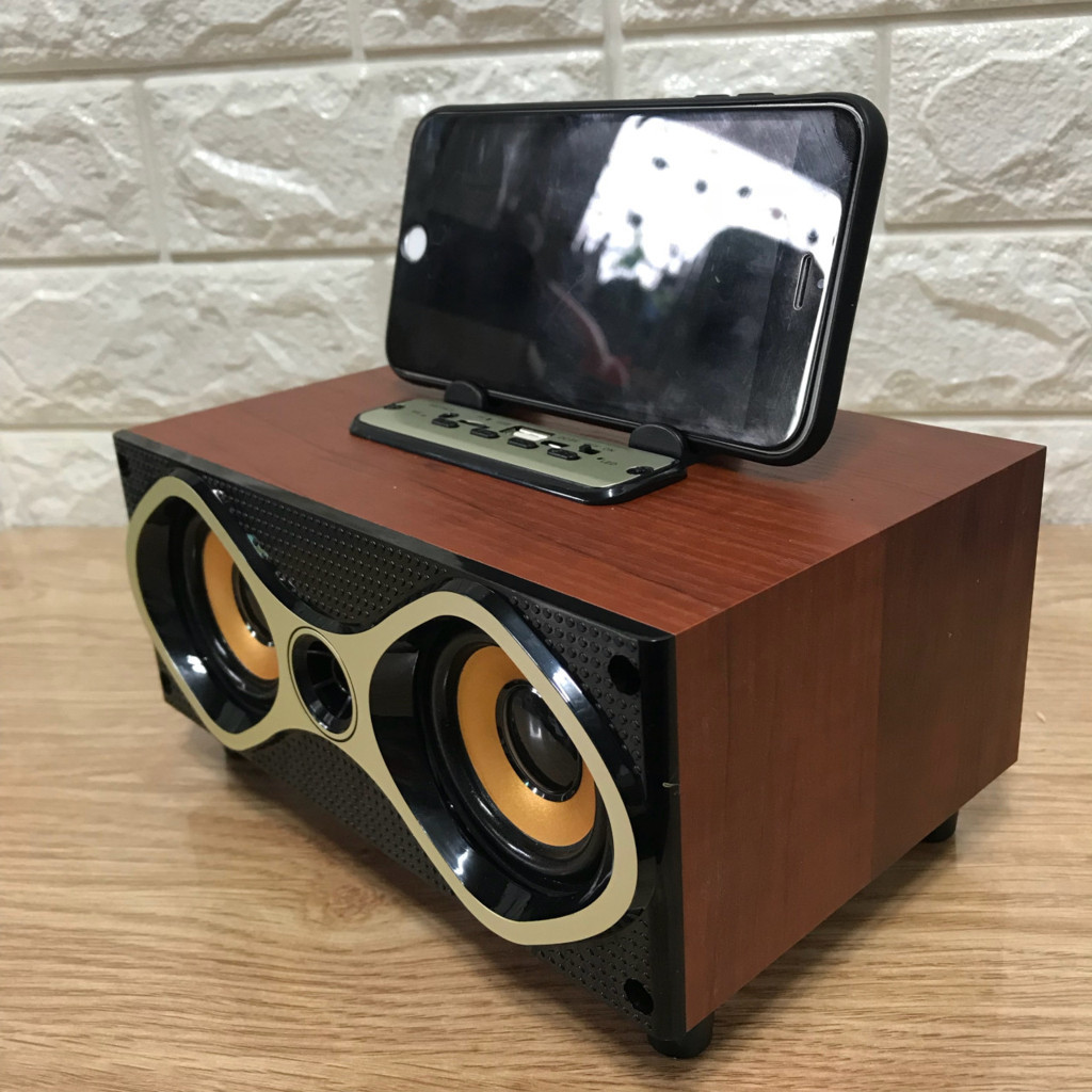 [HCM]Loa Siêu Bass Loa Nghe Nhạc Xách Tay F6 Hỗ Trợ Bluetooth USB Thẻ Nhớ Jack 3.5 Nghe Đài FM