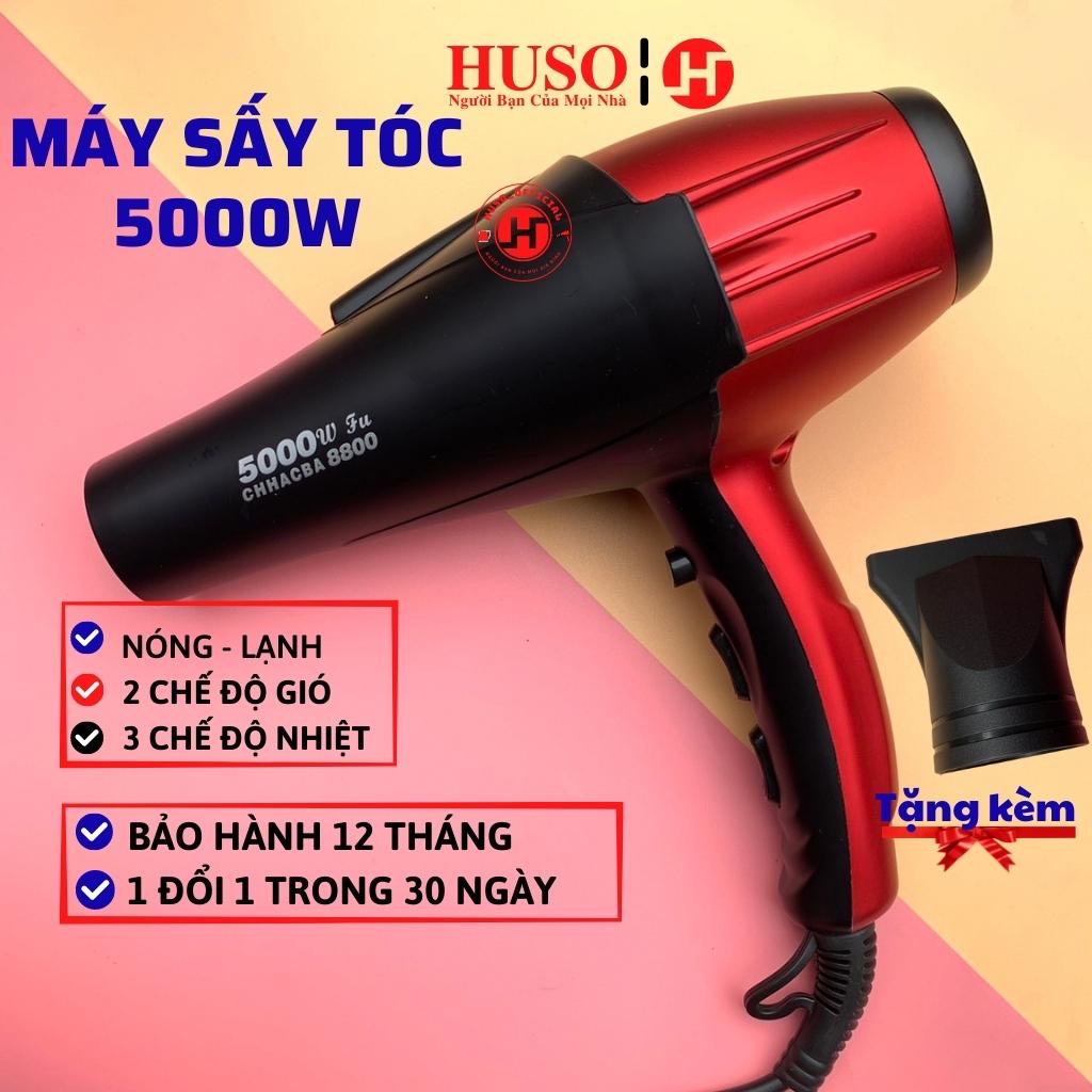 Máy sấy tóc Chaoba CB 8800-5000W 2 chiều hàng chuẩn xịn loại 1 sấy cực mạnh,dòng máy sấy tóc chuyên dụng cho salon+ tặng kèm đầu sấy tạo kiểu siêu nét