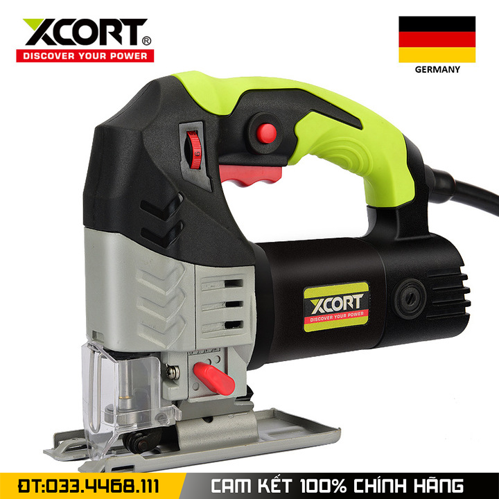 Máy cưa lọng gỗ-Máy cưa lọng cầm tay Xcort -Chính hãng, thiết kế tinh tế, phần tay cầm vừa lòng bàn tay đã vậy còn được bọc lớp cao su
