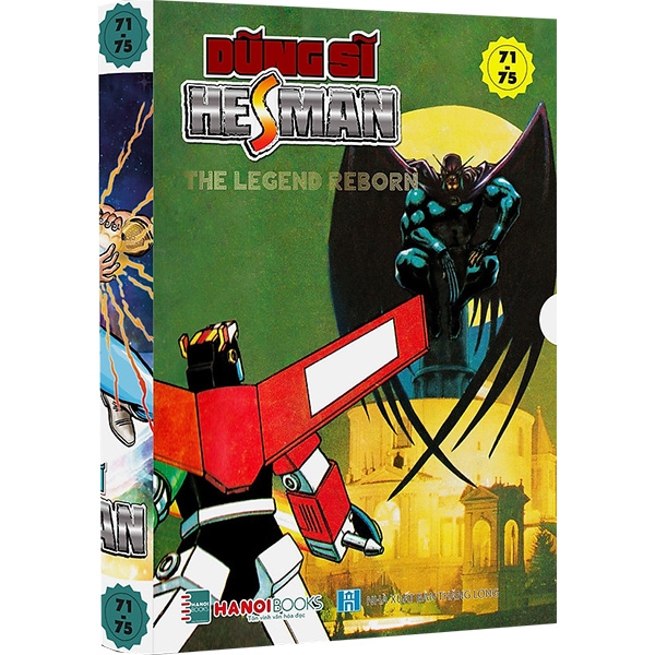 Fahasa - Boxset Dũng Sĩ Hesman - Bộ 5 Tập - Từ Tập 71 Đến Tập 75