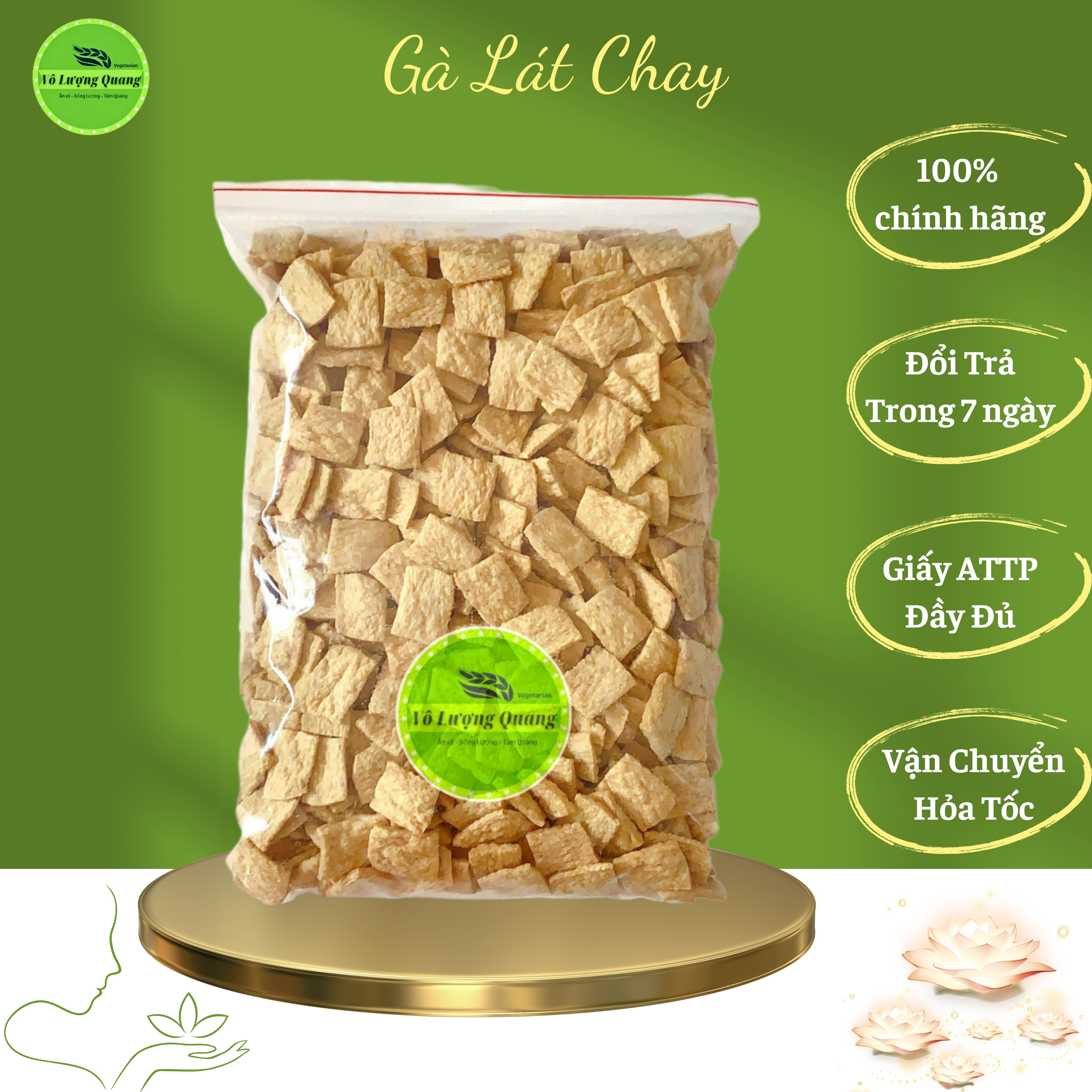Gà lát chay hàng nhập khẩu Vô Lượng Quang cao cấp