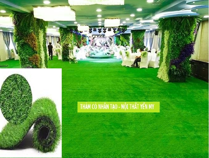 5 M² Thảm cỏ nhân tạo. Kích Thước 2m*2.5m CAO 2cm Loại đẹp