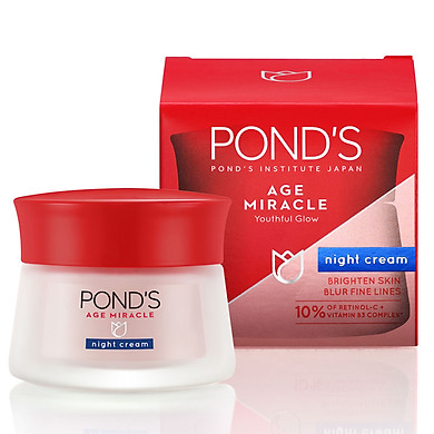 [HCM]Kem Chống Lão Hóa Ban Đêm Pond’S Age Miracle Night Cream