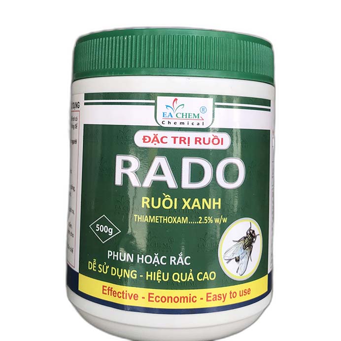 Thuốc diệt ruồi hiệu quả cao rado - hủ 500gr