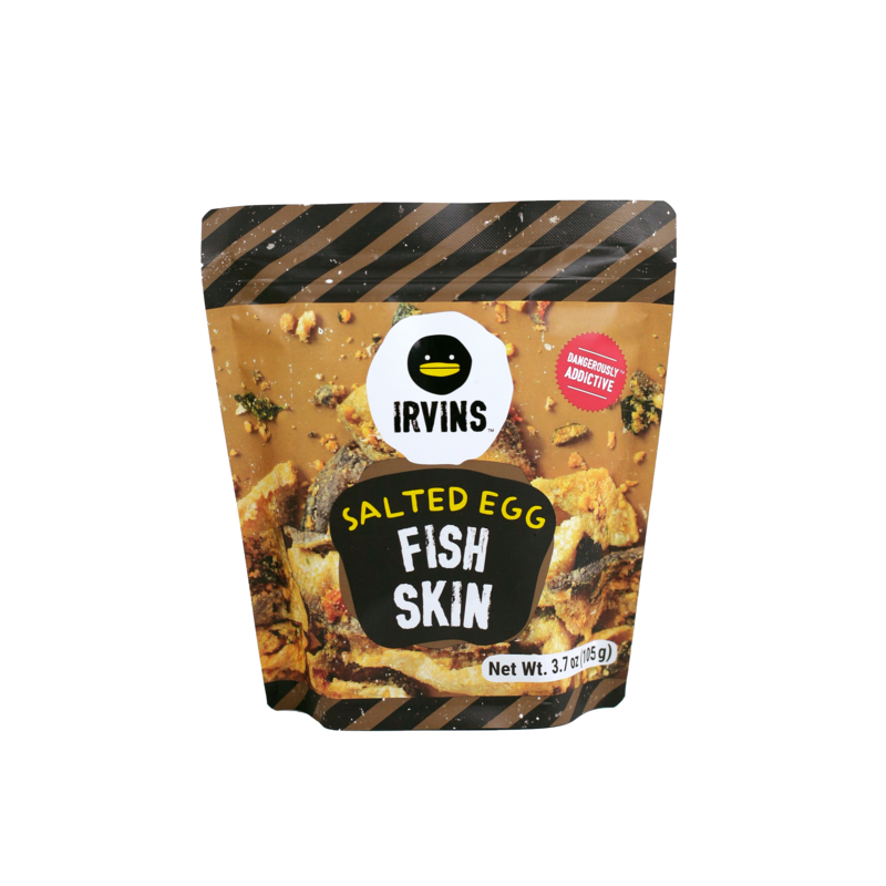 Da cá trứng muối 105g IRVINS - Small Salted Egg Fish Skin