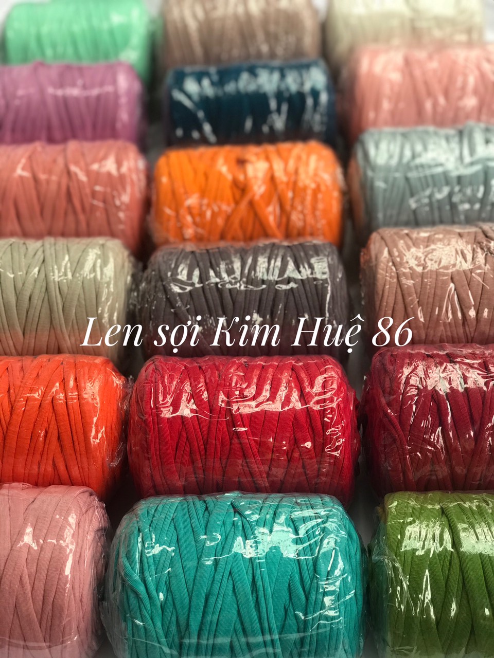 Sợi vải trơn T-shirt cuộn 250g
