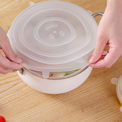 Bộ 6 nắp đậy silicon nhiều size
