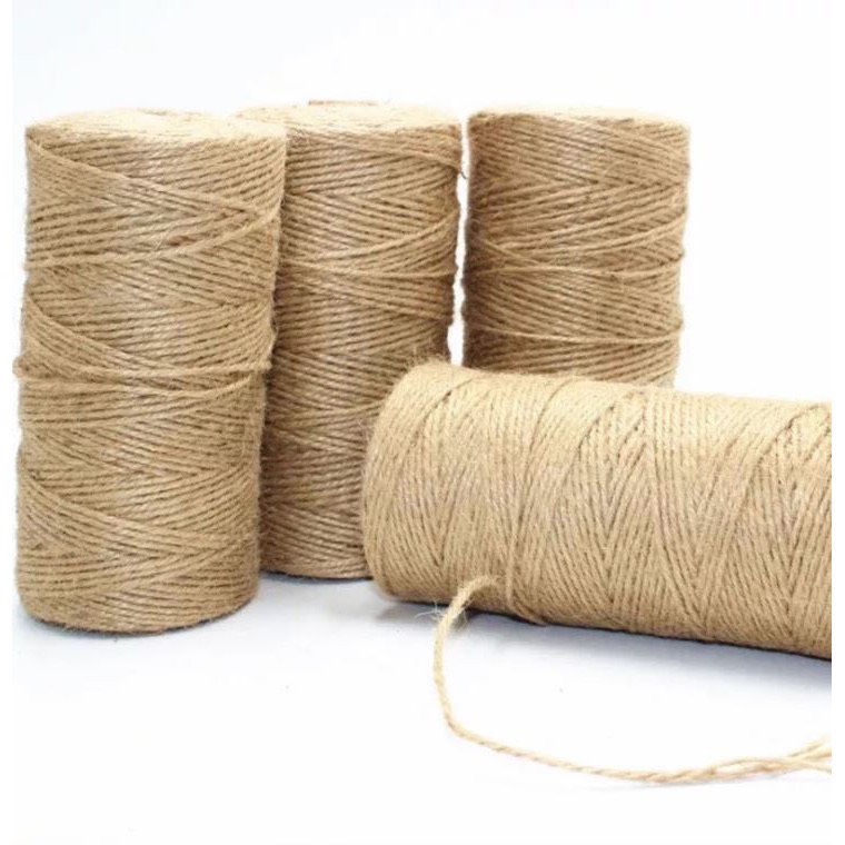 Cuộn 150m dây thừng/dây gai/dây bố/ dây đay trang trí handmade size 2mm