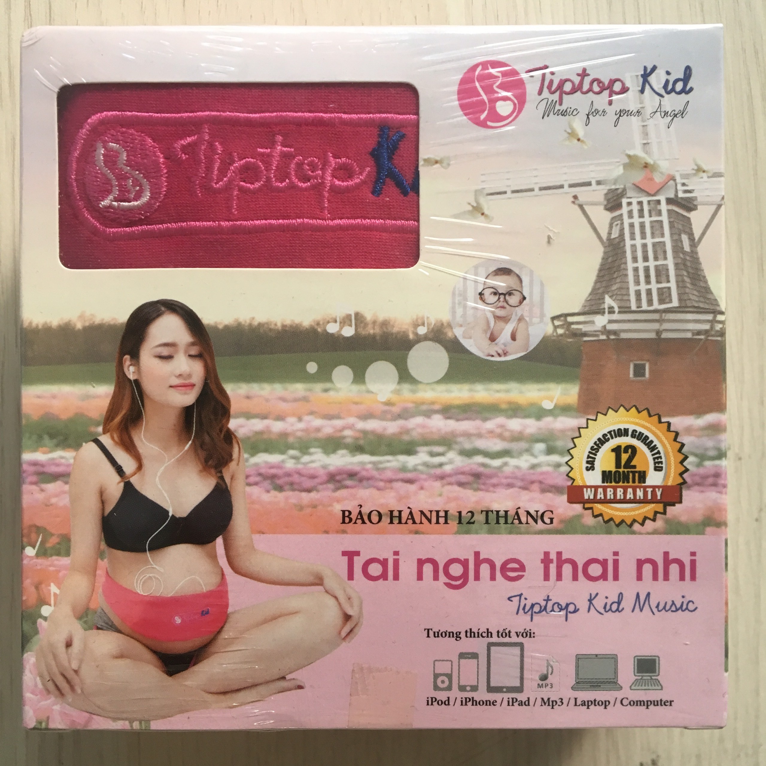 Tai nghe thai nhi TipTopKid ( Chính hãng ) - Tai nghe bà bầu
