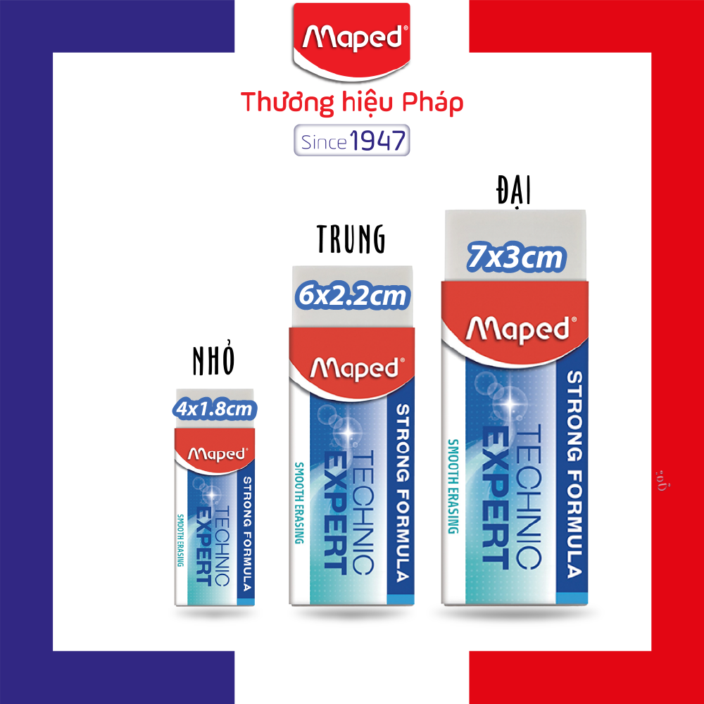 Maped - gôm expert siêu sạch các loại - 1 cục