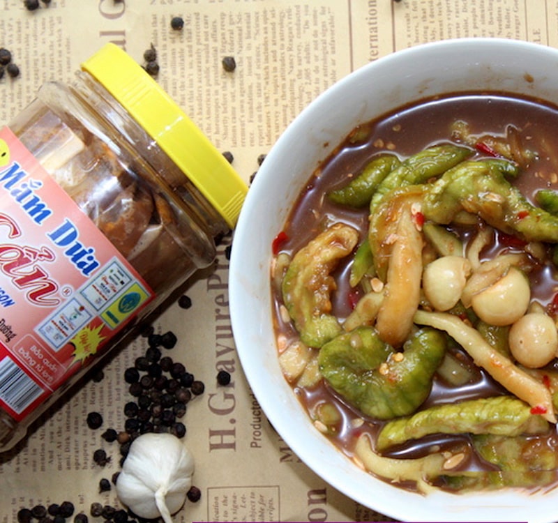 Hủ Lớn 800g Mắm Dưa Dì Cẩn Đặc Sản Đà Nẵng