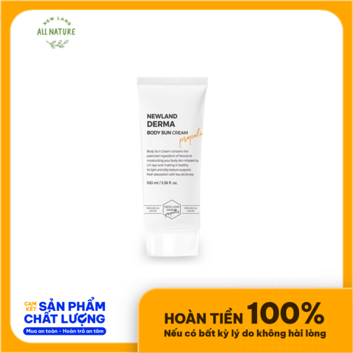Kem chống nắng toàn thân Newland Derma Body Sun Cream SPF 50+ và PA++++