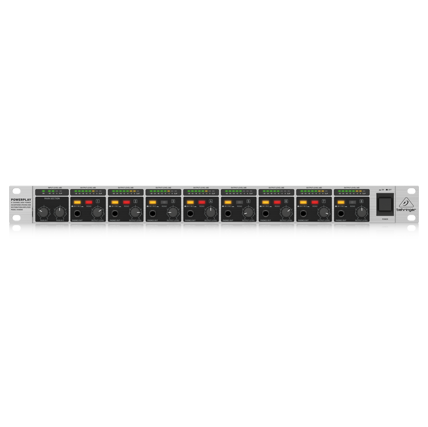 Bộ khuếch đại tai nghe Behringer HA8000 V2 8-channel Headphone