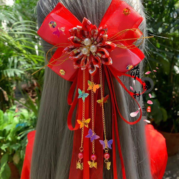 Kẹp cổ trang nơ bướm