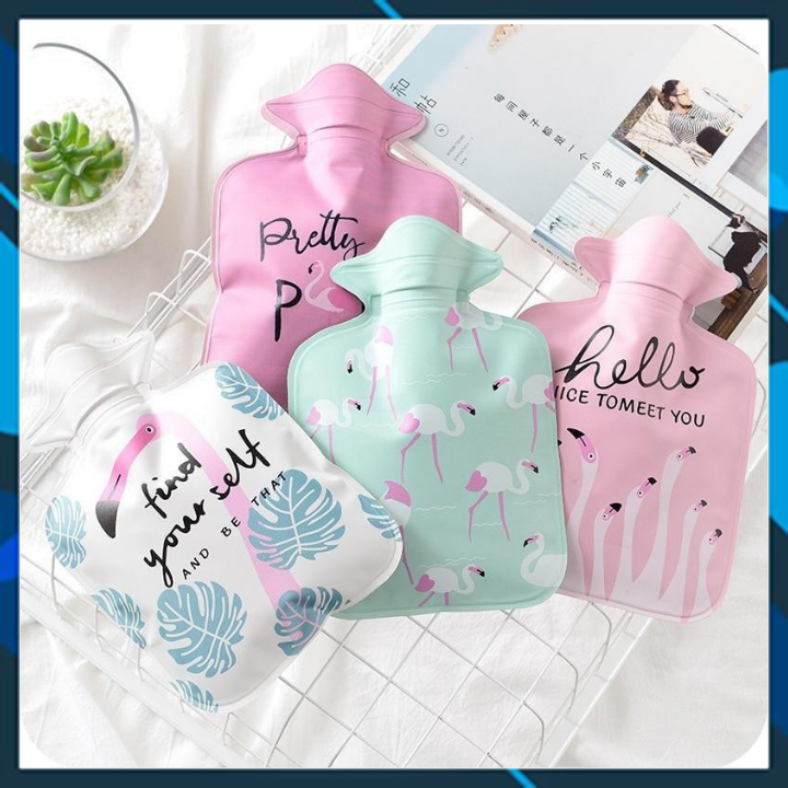 Túi sưởi chườm nóng lạnh giữ nhiệt mini-Túi chườm nóng lạnh giảm đau nhức xương khớp, giữ ấm, hạ sốt, giảm đau bụng- Thiết kề xinh xắn họa tiết đẹp mặt dễ dàng sử dụng