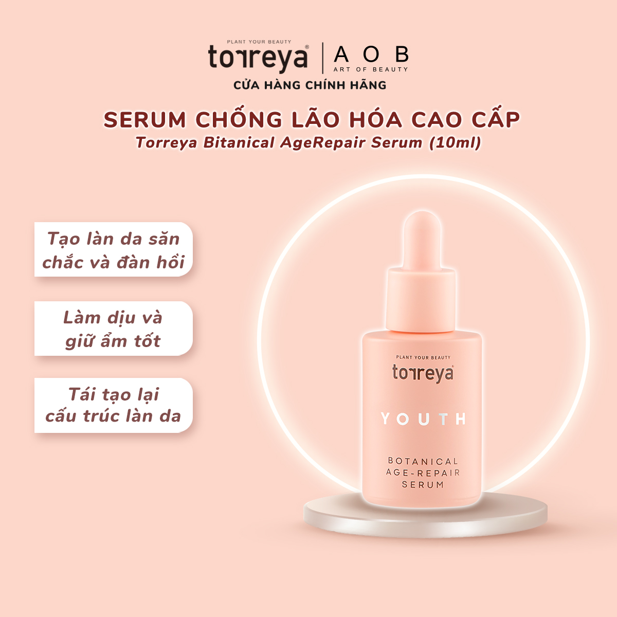 [Xả Hàng] Serum Chống Lão Hóa Cao Cấp Torreya Bitanical Age-Repair Mini Serum (10ml)