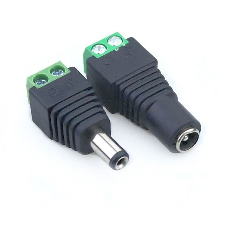 Quà tặng jack sạc dc 5.5x2.1 / 5.5x2.5 đực/cái
