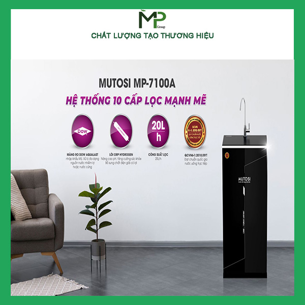 Máy lọc nước RO DOW Aqualast 10 lõi MP-7100A