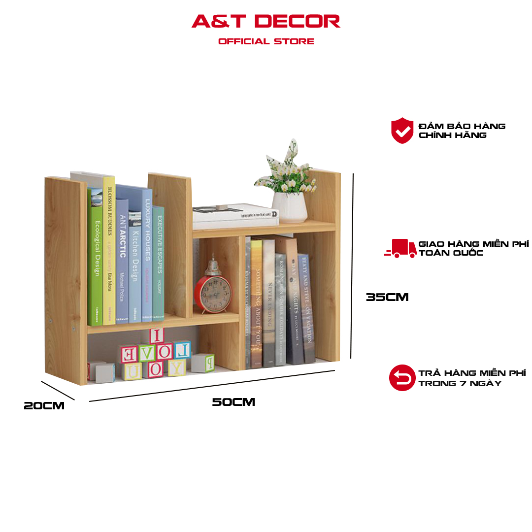 Kệ để tài liệu, kệ đa năng, giúp nơi học tập và làm việc của chúng ta gọn gàng, sạch sẽ chất gỗ MDF ván dày 12mm